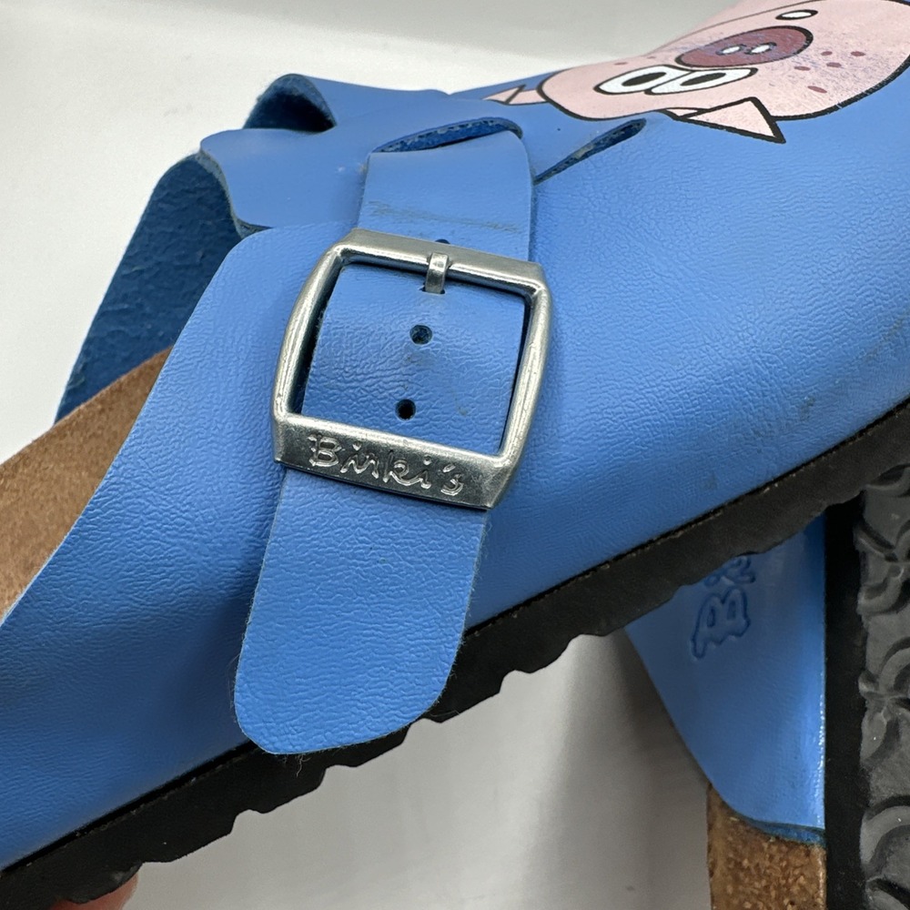 Birkis by Birkenstock COLLECTIBLE Woodby Pig 38 L‎ 7 M5 RARE - Picture 8 of 8